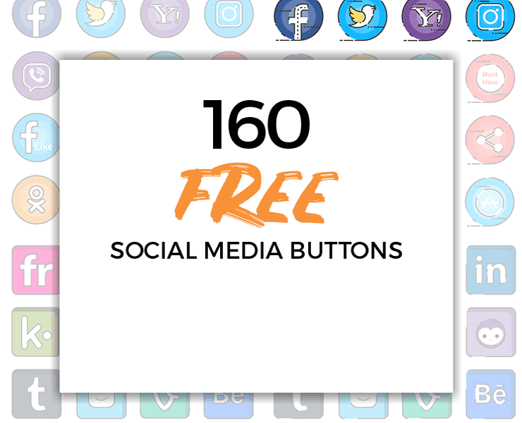 740x600 Free Vector Social Media Icons Pixelsmarket