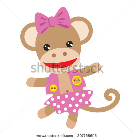 450x470 Pink Sock Monkey Clipart Free Cliparts Download Images