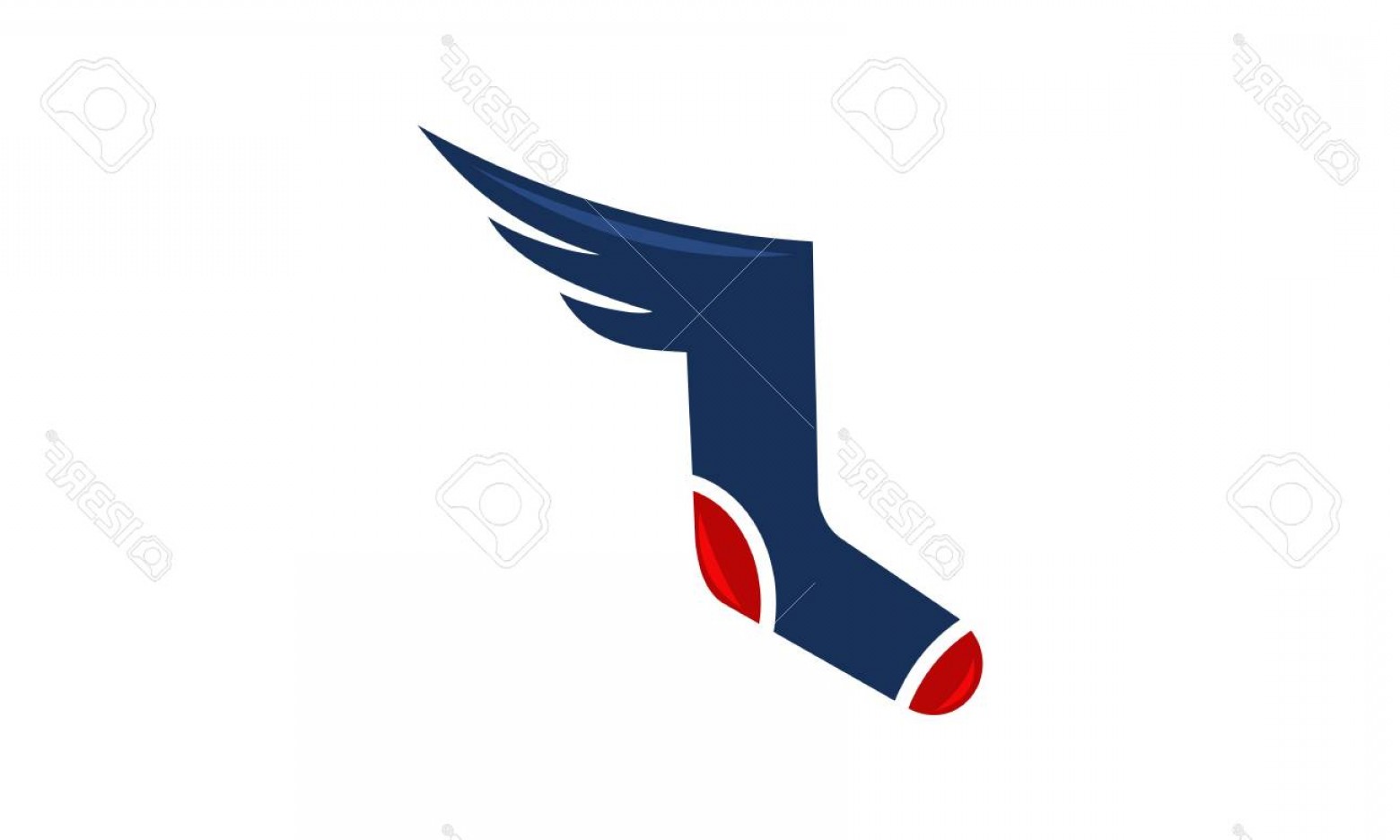 1560x936 Photostock Vector Sock Wing Logo Design Template Vector Hoodamathrun