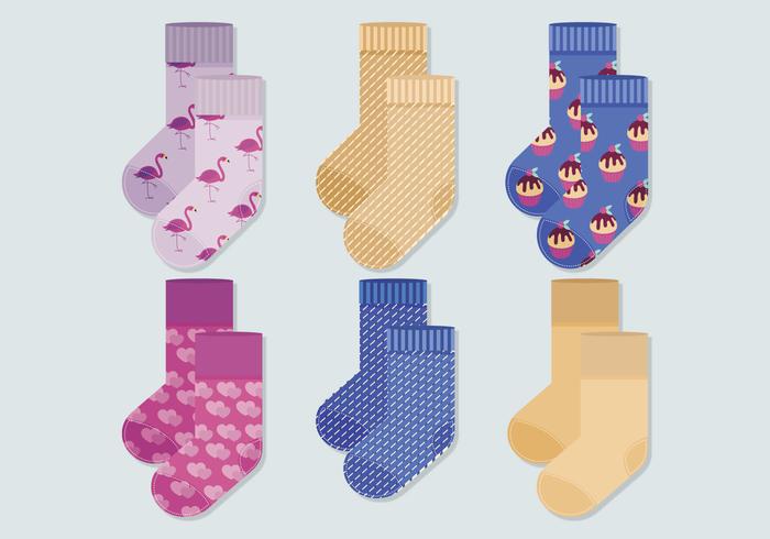 Sock Free Vector Art 700x490 Sock Free Vector Art