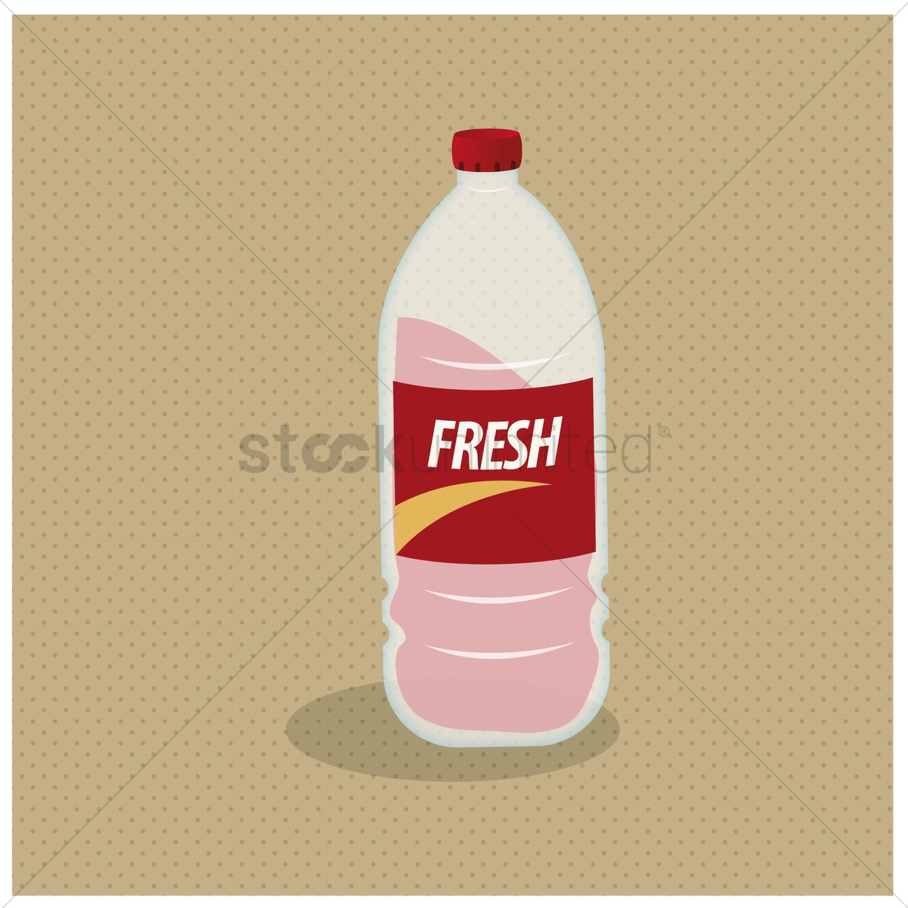1300x1300 Soda Bottle Vector Image