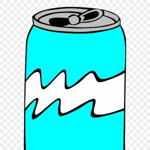 300x300 Vector Illustration Crushed Soda Can Liquid Catchsplace