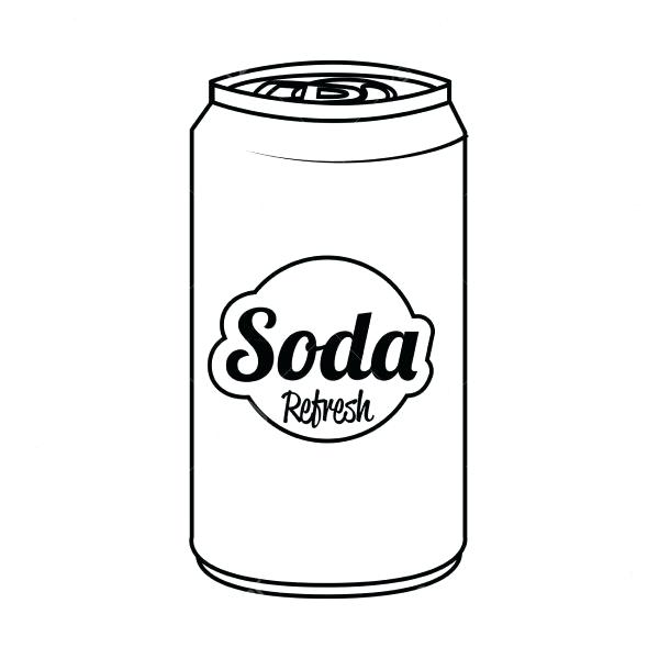 600x600 Soda Can Clipart