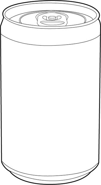 329x600 Empty Cans Vector Free Vector In Adobe Illustrator