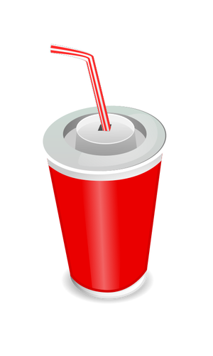 300x500 Vector Illustration Of Soda Cup