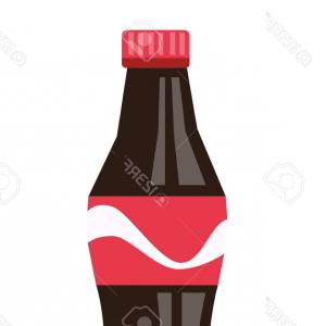 300x300 Soft Soda Drink In A Glass Bottle Vector Catchsplace