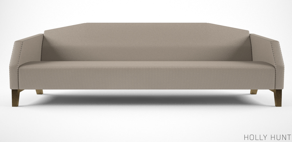 1024x500 Model Holly Hunt Vector Sofa Cgtrader
