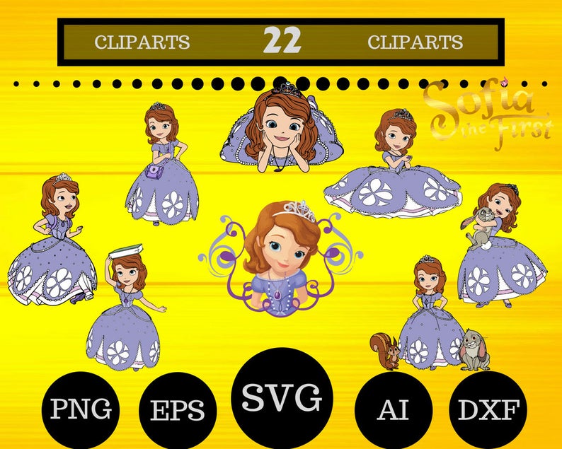 794x635 Sofia The First Clipartsofia Clipartsofia Svgprincess Etsy