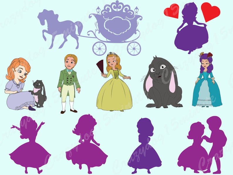 794x596 Sofia The First Clipartsofia Clipartsofia Svgprincess Etsy