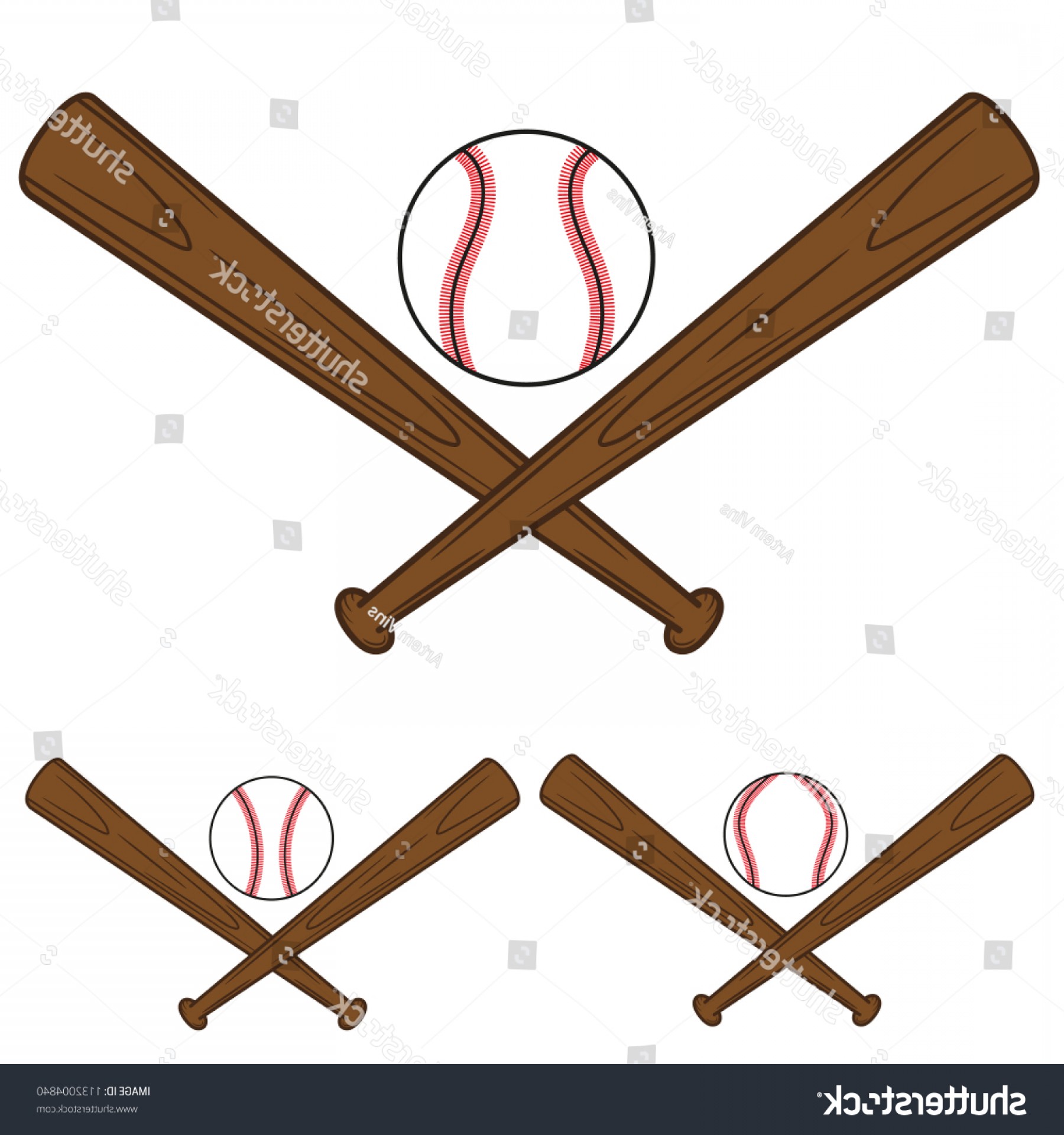 Softball Bat Vector at Vectorified.com | Collection of Softball Bat ...