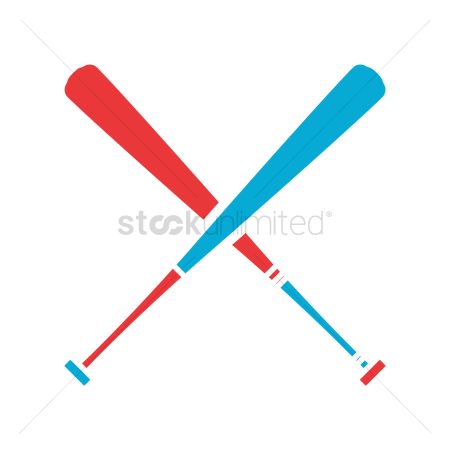 Softball Bat Vector at Vectorified.com | Collection of Softball Bat ...