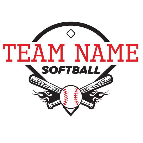 500x500 Softball Logos Ideas On Backgrounds Cliparts