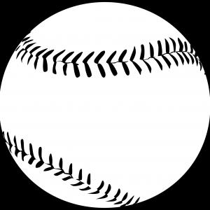 300x300 Stock Vector Baseball Or Softball Field With Bats Ornate Graphic