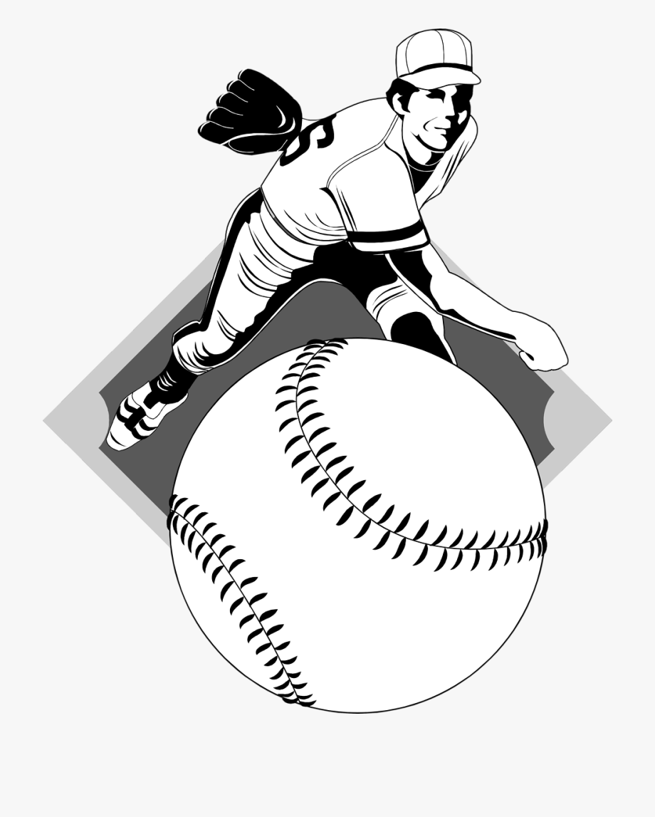 920x1147 Transparent Softball Vector