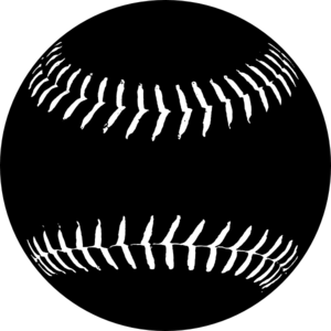300x300 Vector Softball Cliparts