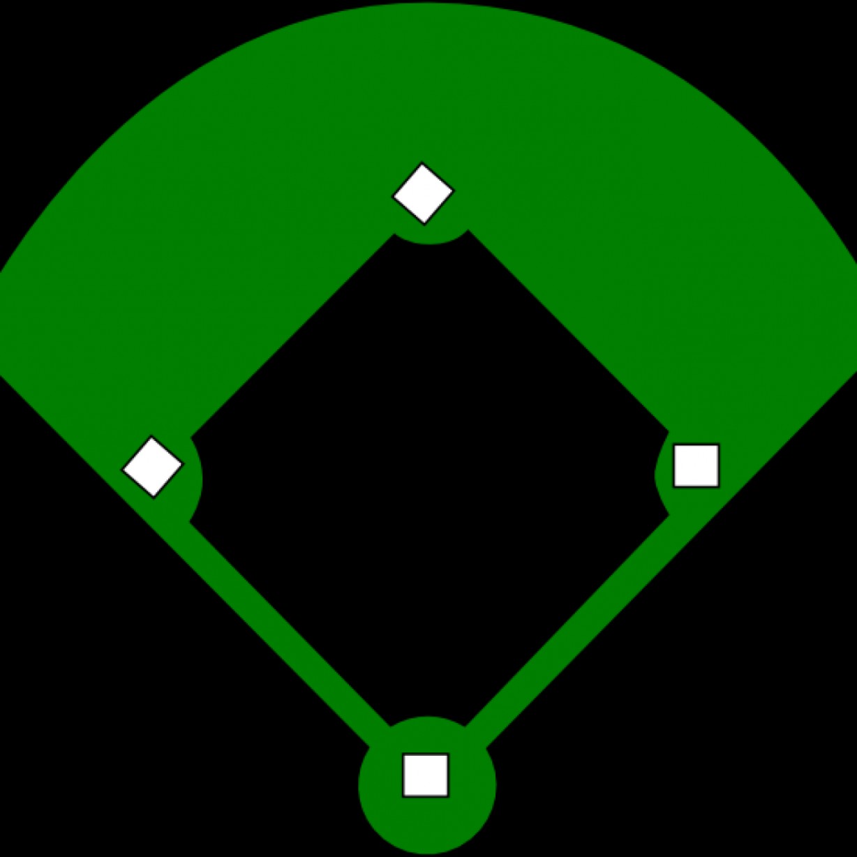 1228x1228 Softball Diamond Vector Catamart