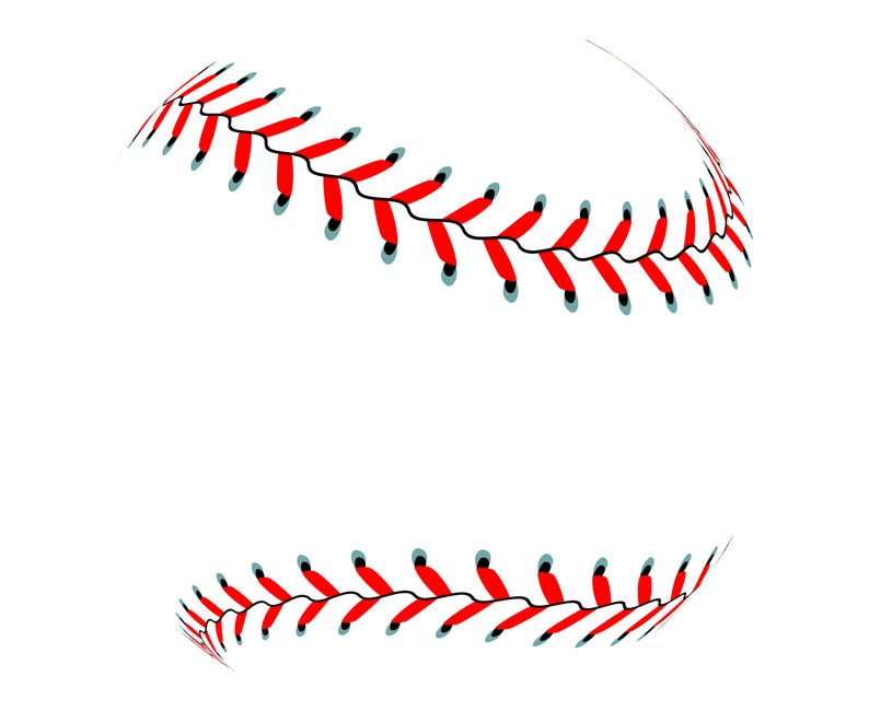 794x650 Baseball Ball Softball Laces Etsy
