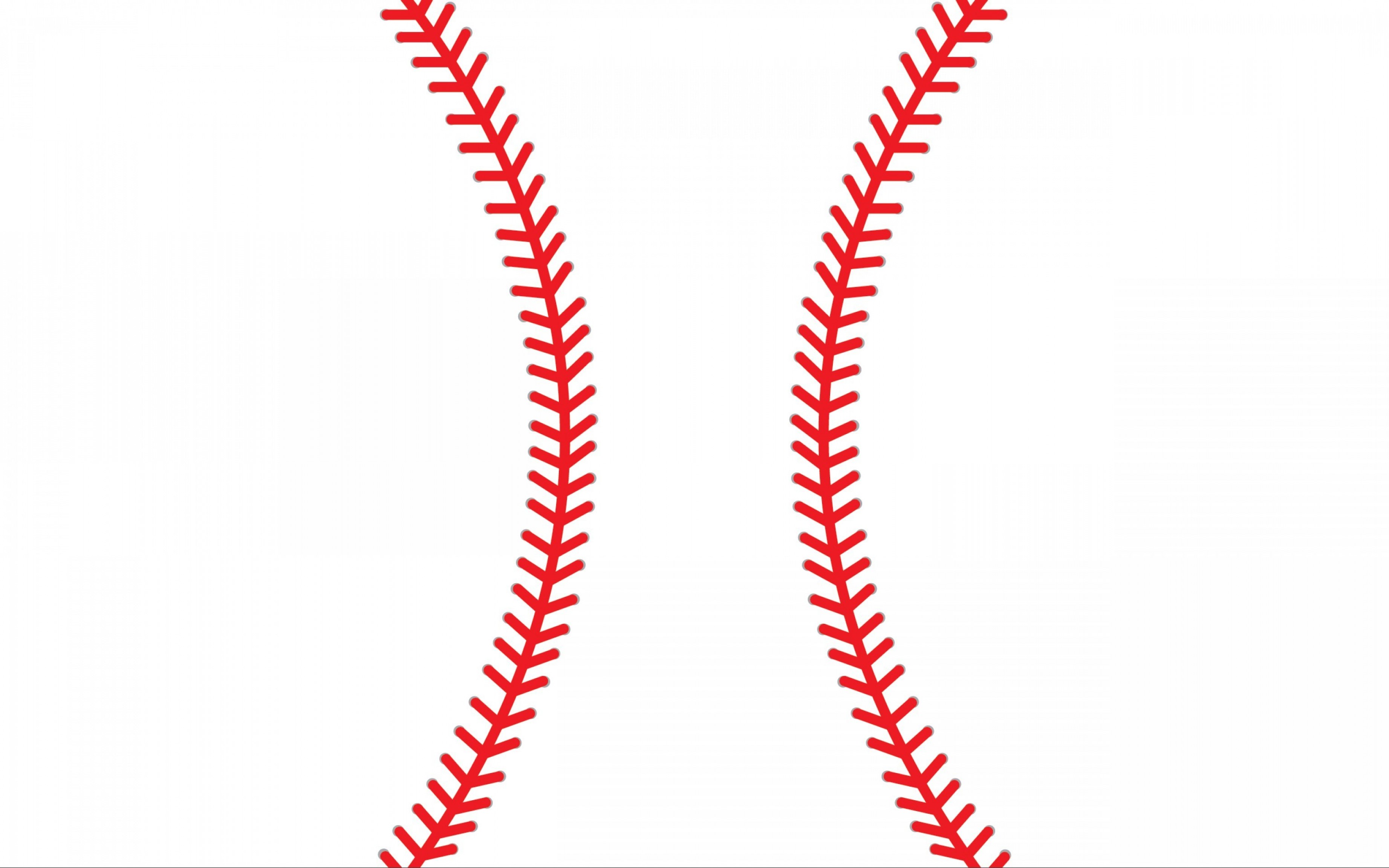 3686x2304 Softball Laces Vector Art B W Geekchicpro