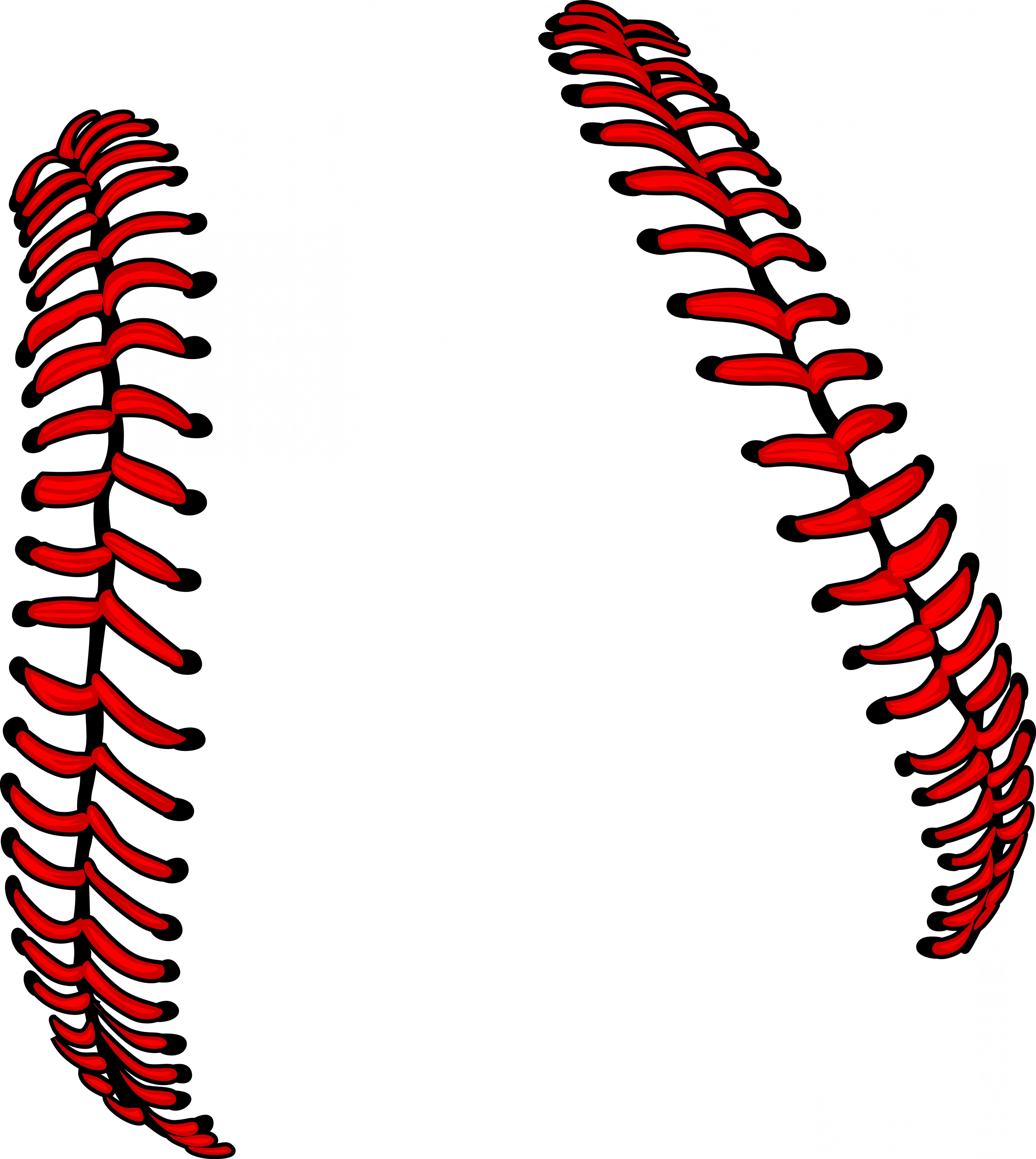 5506x6158 Baseball Laces Or Softball Laces Vector Image Soidergi