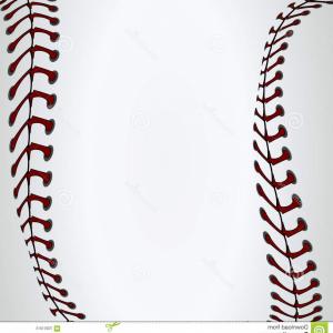 300x300 Baseball Stitches Softball Laces Isolated On Hoodamathrun