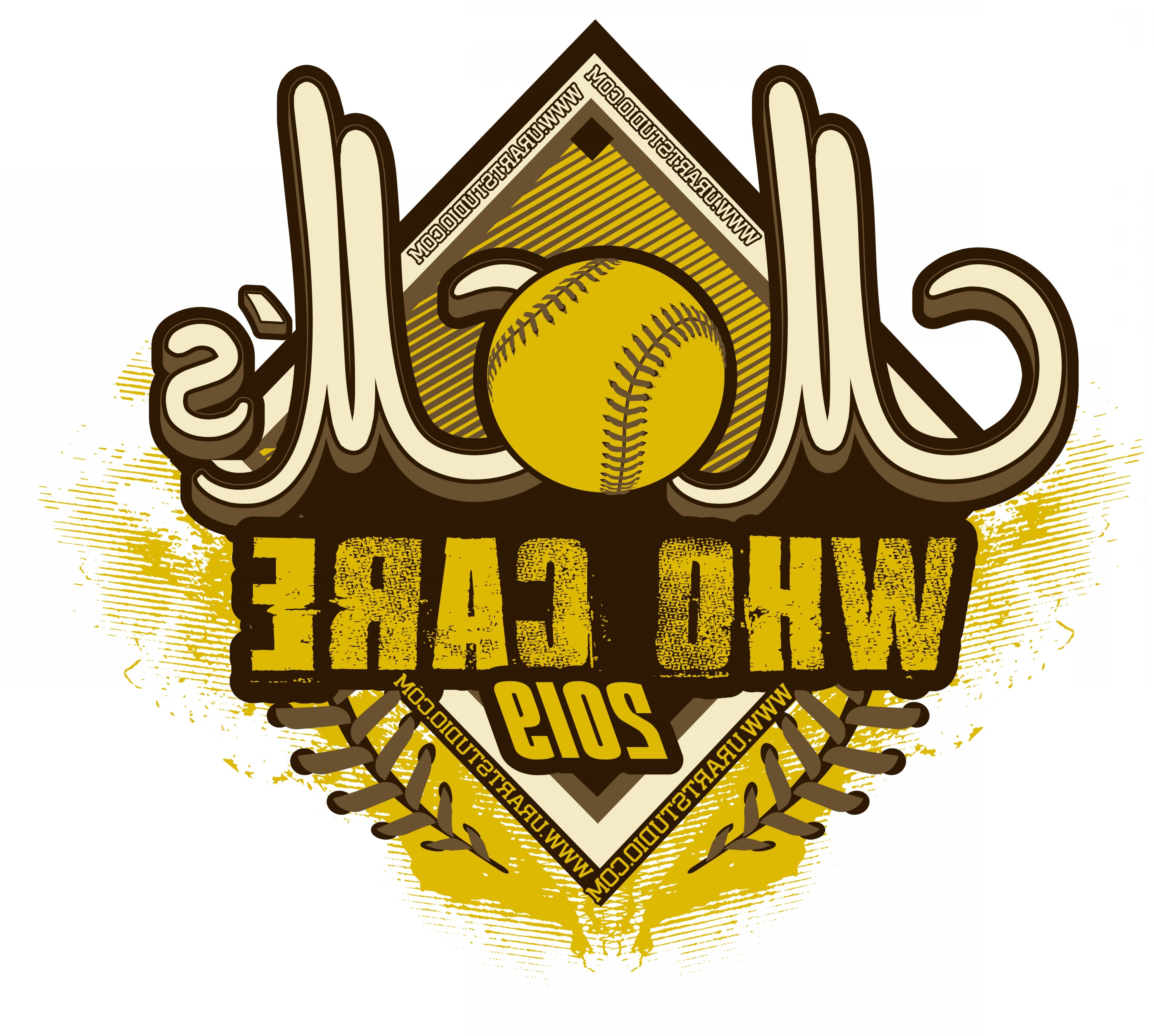 4116x3696 Moms Who Care Softball Customizable T Shirt Vector Logo Design