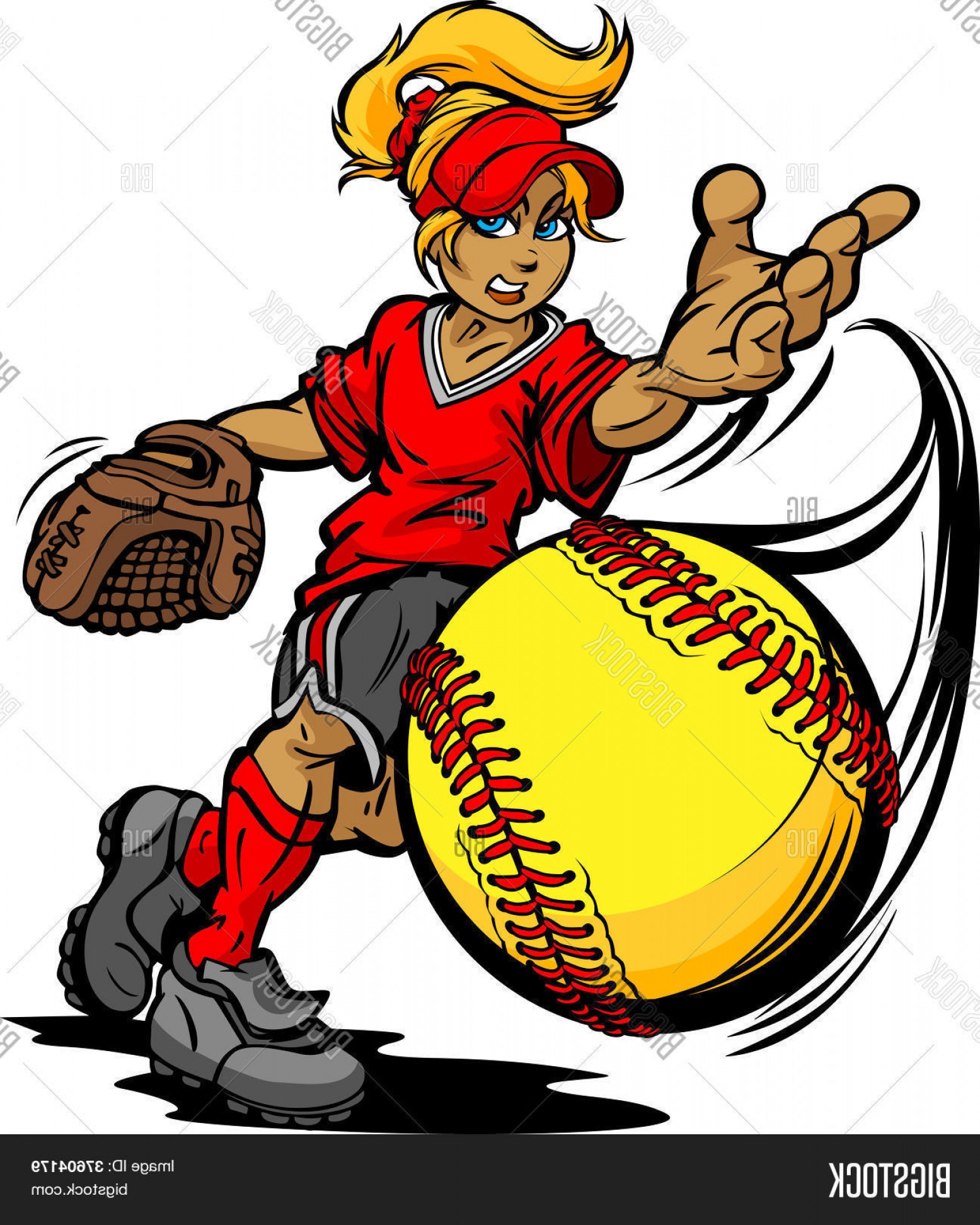 11 Fastpitch vector images at Vectorified.com