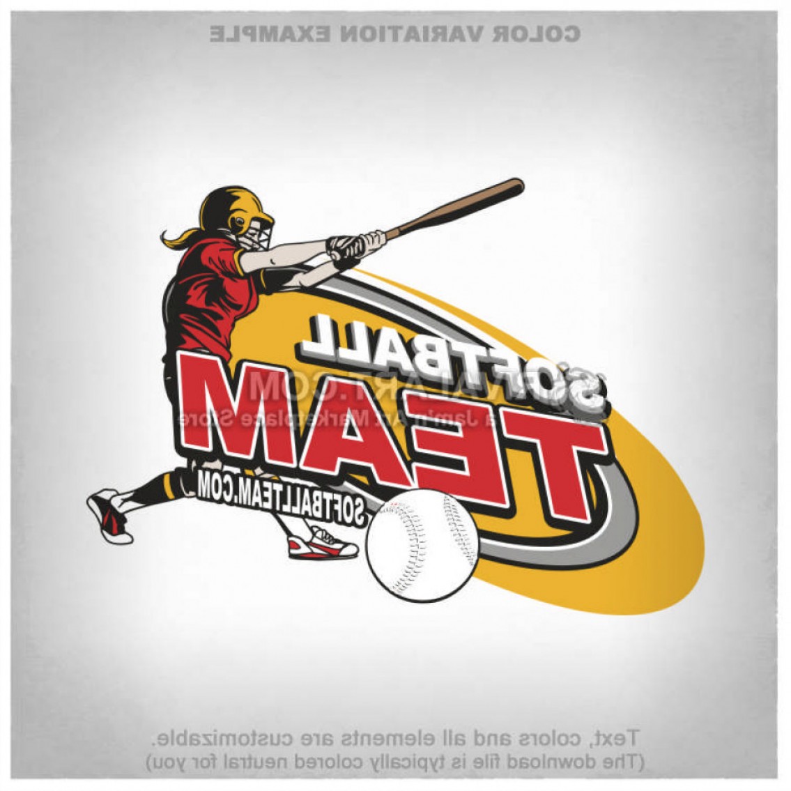 1135x1135 Softball Vector T Shirt Studiogrfx