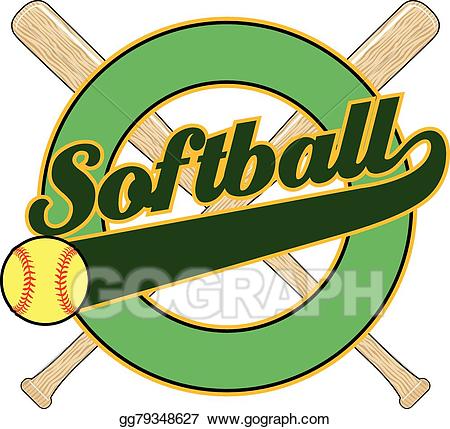 Softball Vector Art at Vectorified.com | Collection of Softball Vector ...