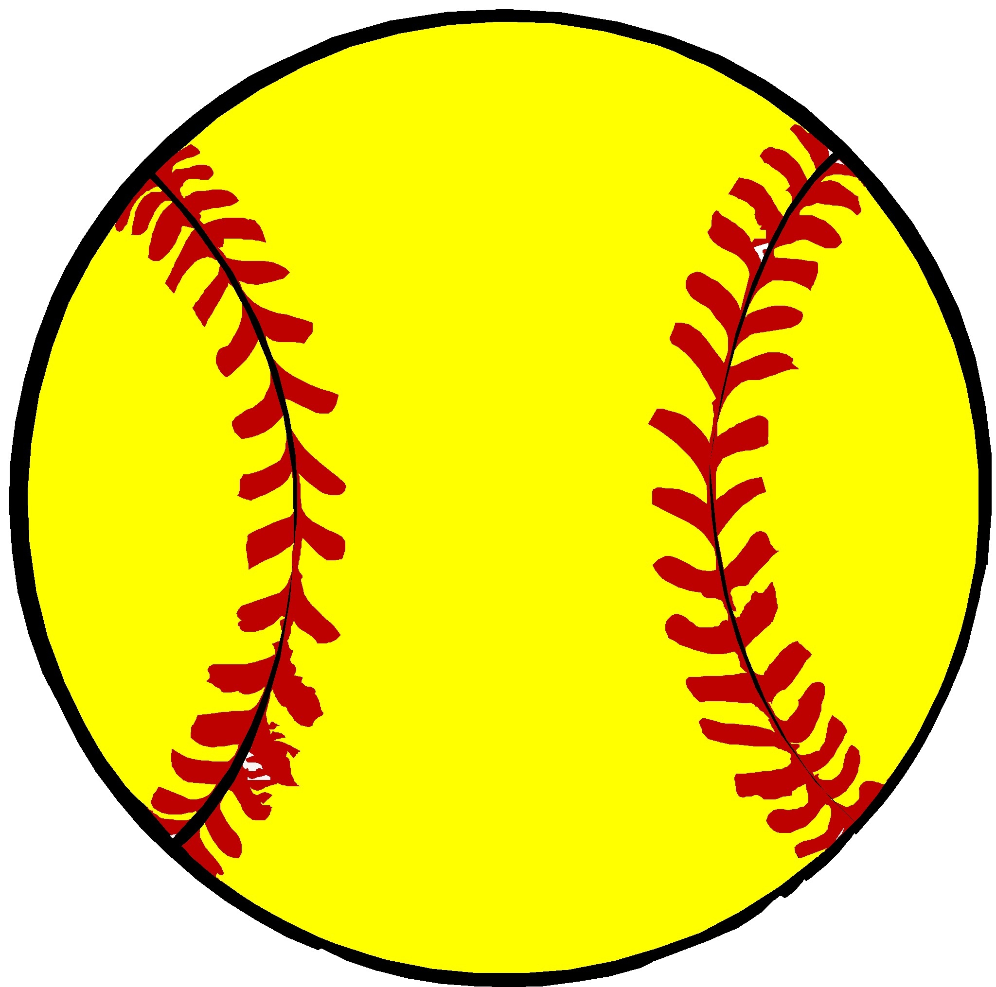 2048x2031 Popular Softball Clipart