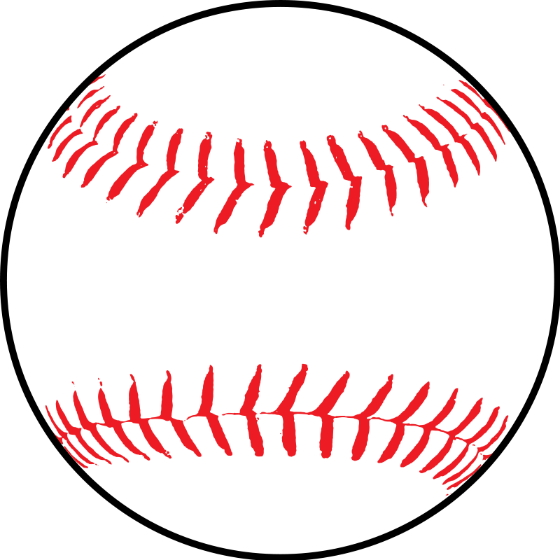 800x800 Softball Vector Clip Art Download Free