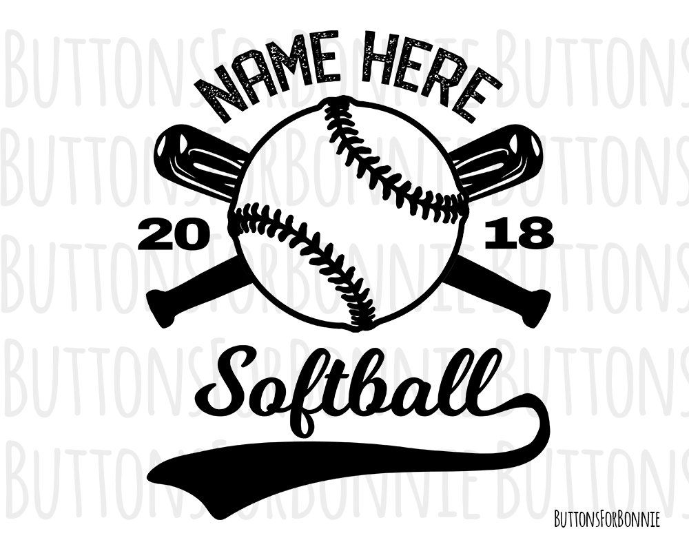 1000x800 Softball Softball Vector, Softball Emblem, Softball Team