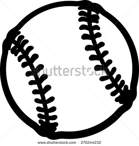 447x470 Softball Vector Desktop Backgrounds