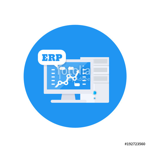 Erp Software Vector Icon Stock Image And Royalty Free Vector 500x500 Erp Software Vector Icon Stock Image And Royalty Free Vector
