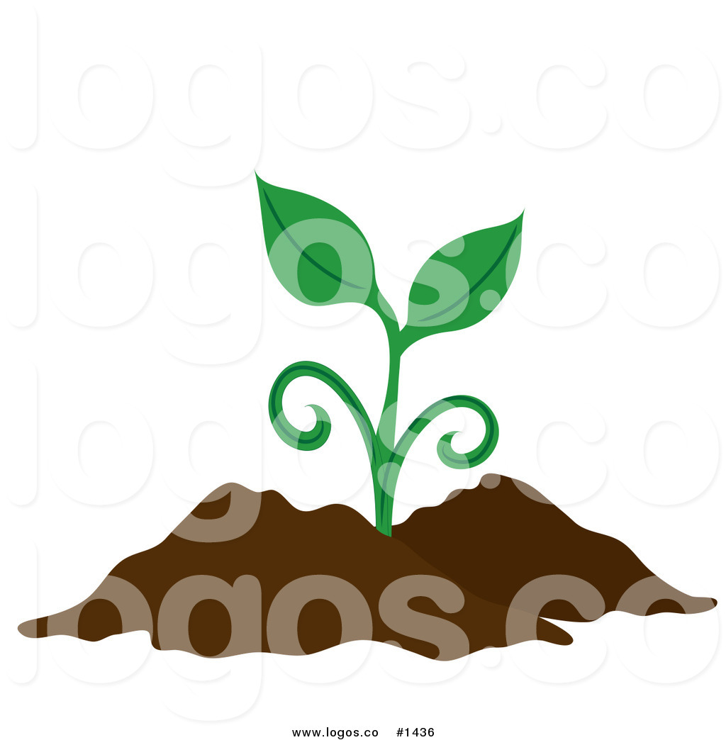 Royalty Free Vector Logo Icon Of A Green Plant Sprouting From Rich 1024x1044 Royalty Free Vector Logo Icon Of A Green Plant Sprouting From Rich