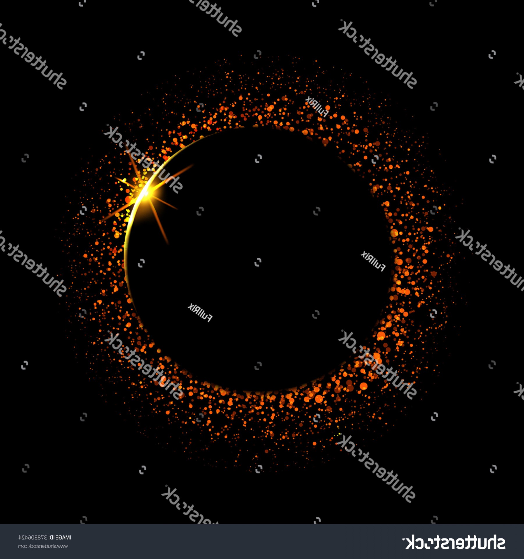 1800x1920 Solar Eclipse Vector Sun Cosmic Illustration Geekchicpro