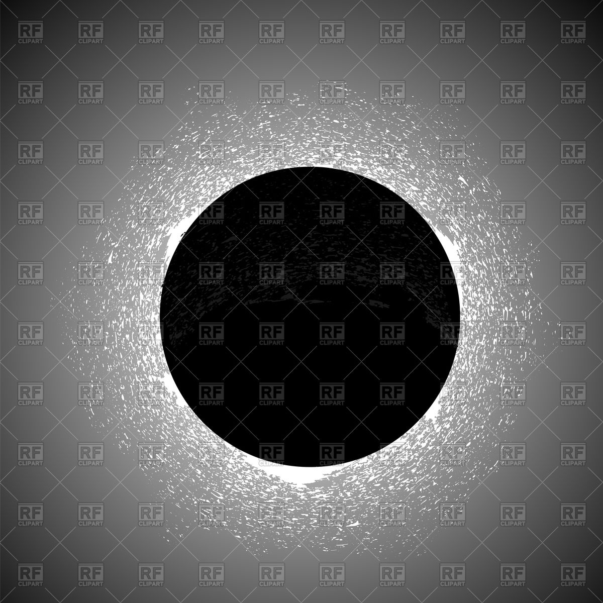 1200x1200 Full Solar Eclipse Vector Image Of Backgrounds, Textures, Abstract