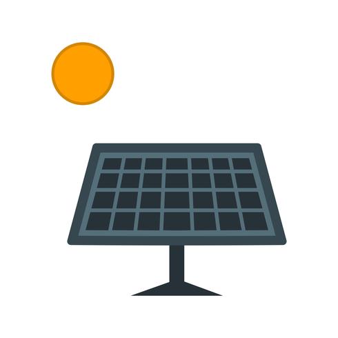 490x490 Solar Energy Vector Icon