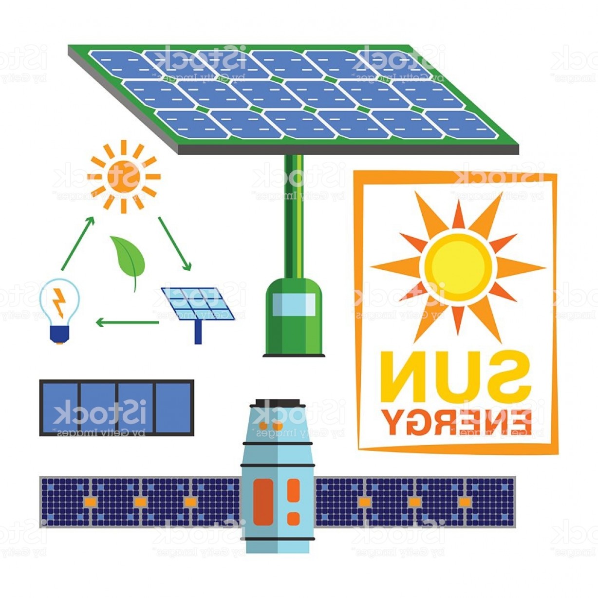 1228x1228 Solar Energy Vector Set Gm Soidergi