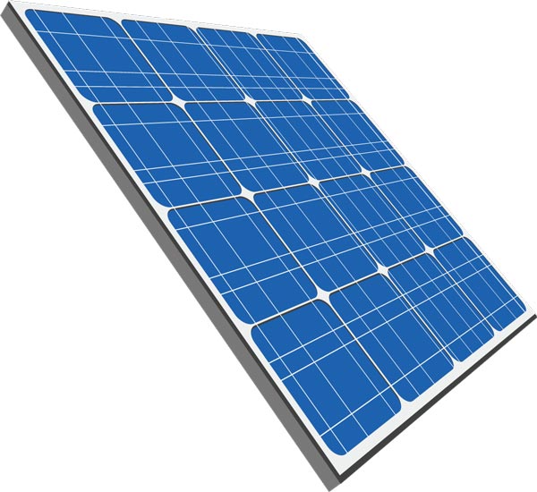 600x550 Solar Panels Vectors