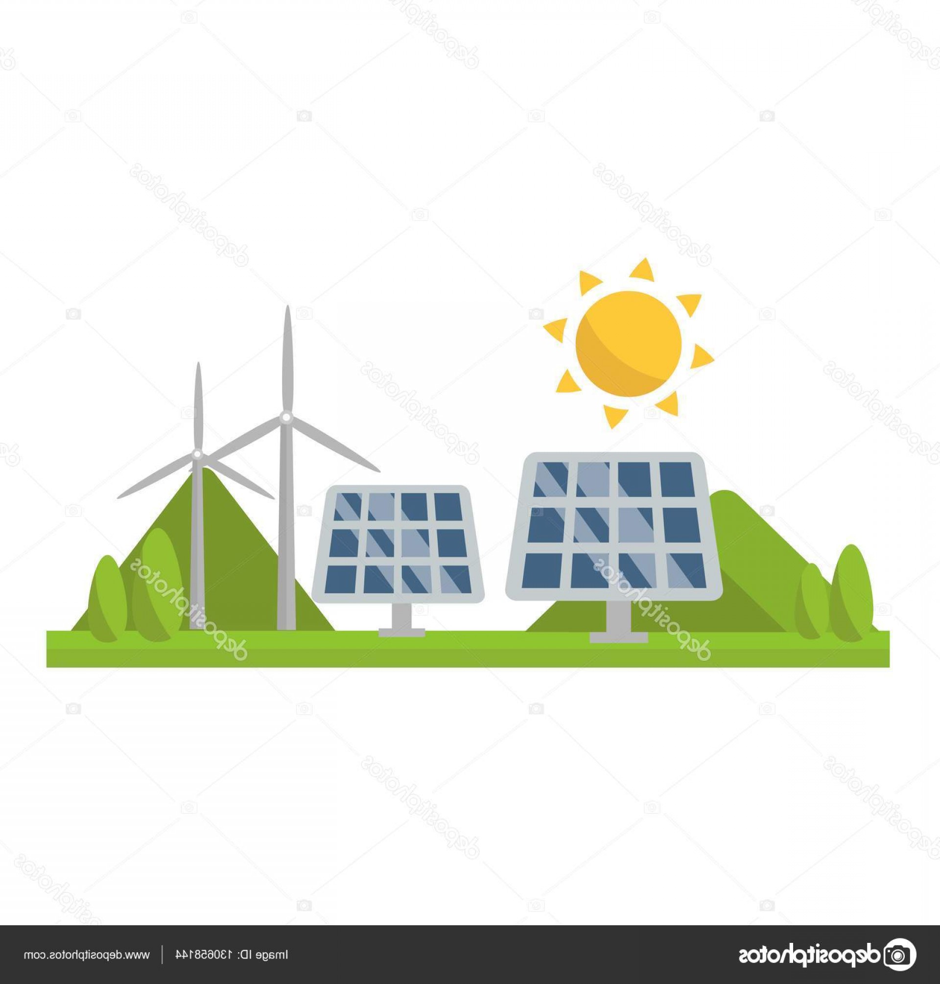 1920x2010 Stock Illustration Sun Solar Energy Vector Soidergi