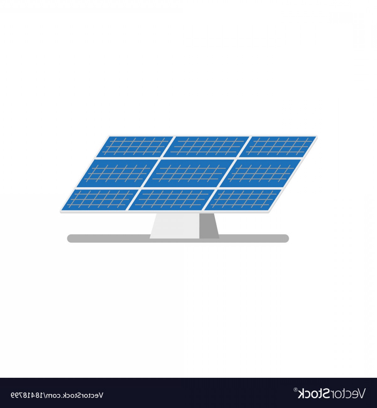 1200x1296 Flat Solar Panel Power Plant Vector Soidergi