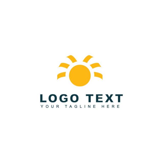 640x640 Solar Energy Vector Logo Design Template For Free Download