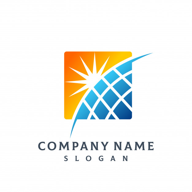 626x626 Solar Panel Logo Vector Premium Download