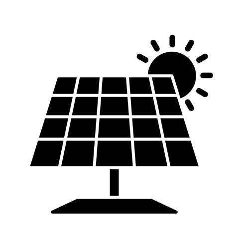 490x490 Solar Panel Vector Icon