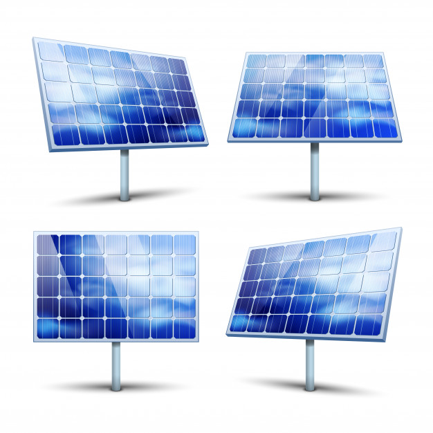 626x626 Solar Panels Vector Free Download