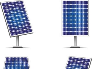 310x233 Blue Solar Panels Vector Material Free Vectors Ui Download