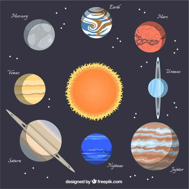 Solar System Vector at Vectorified.com | Collection of Solar System ...