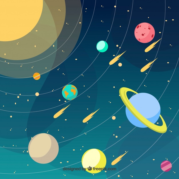 Solar System Background Vector Free Download 626x626 Solar System Background Vector Free Download