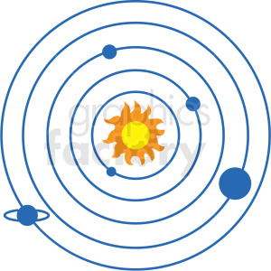 Solar System Vector Icon Clipart Royalty Free Gif, Png 300x300 Solar System Vector Icon Clipart Royalty Free Gif, Png
