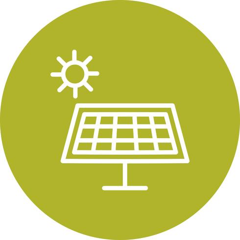 490x490 Solar Energy Vector Icon